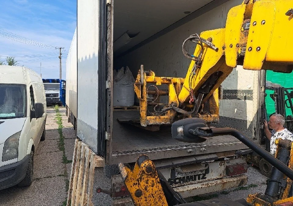 В Пологовский округ Запорожской области доставили гуманитарный груз для аварийного резерва. ФОТО: администрация Пологовского муниципального округа