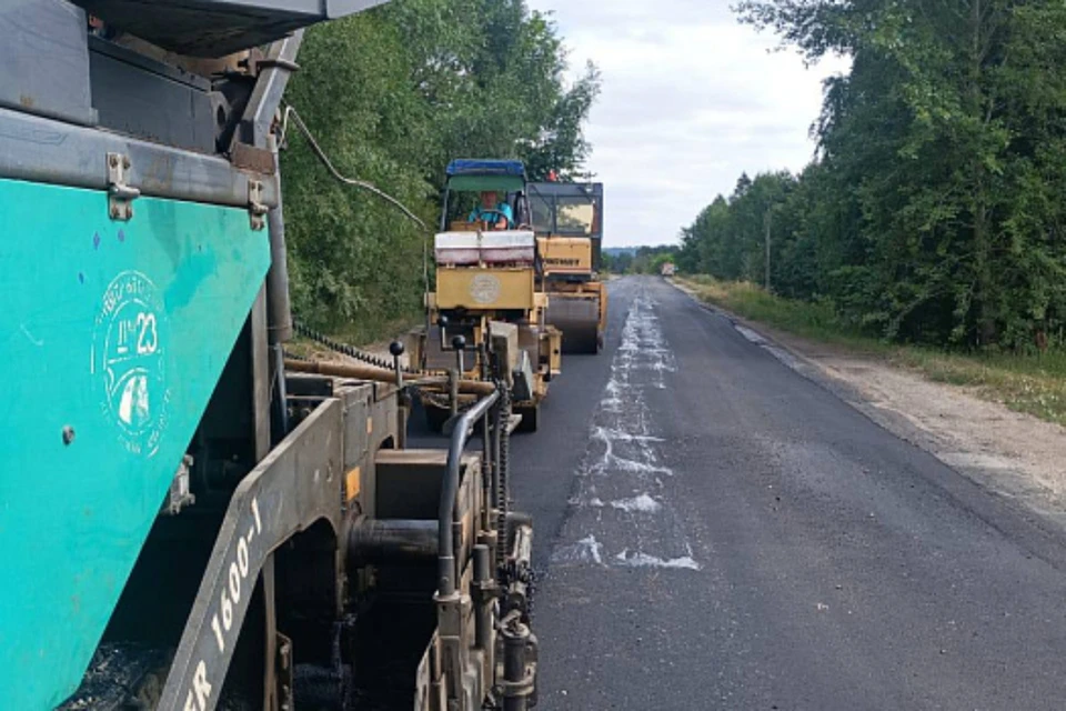 Общая протяженность отремонтированной дороги составила более 500 метров. Фото: kirovreg.ru