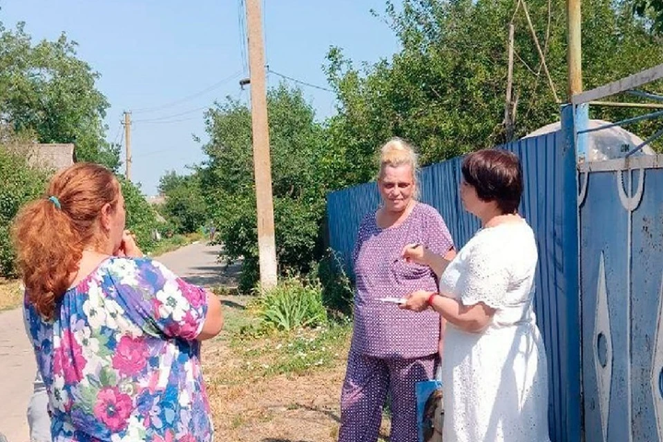 Более 300 жителей Верхнерогачикского района в Херсонской области будут сопровождены социальными работниками. ФОТО: минтруд Херсонской области