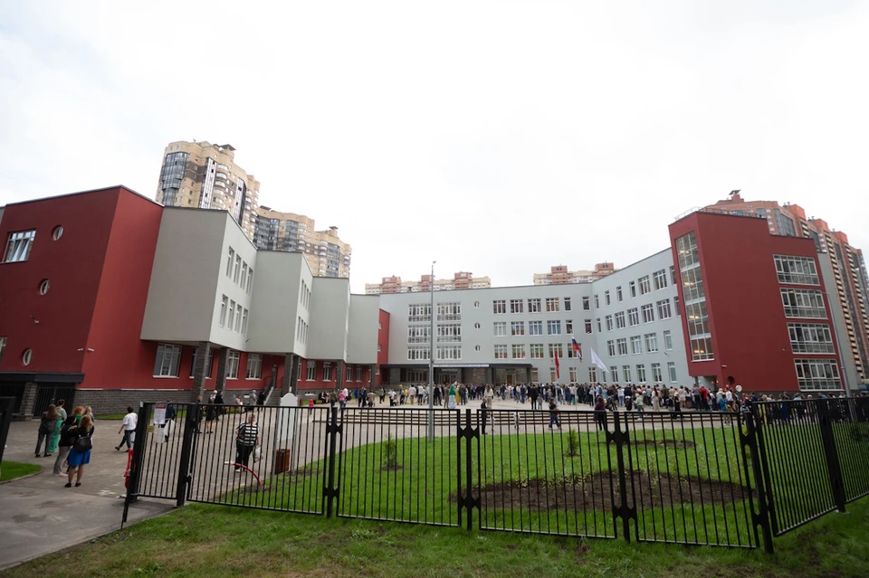 В школе есть два бассейна.