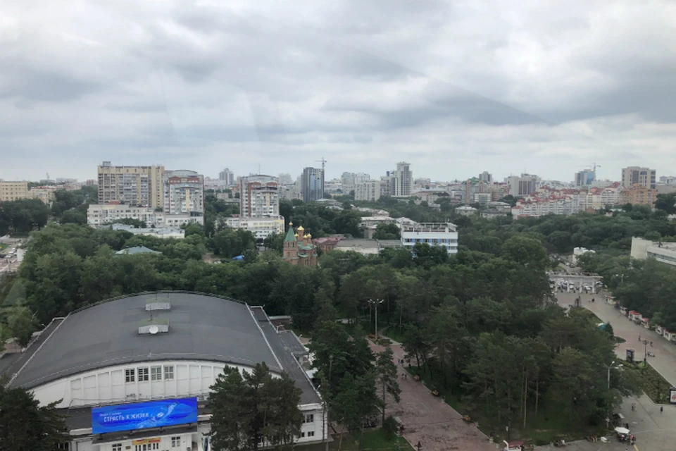 В Хабаровске к вечеру субботы возможен дождь