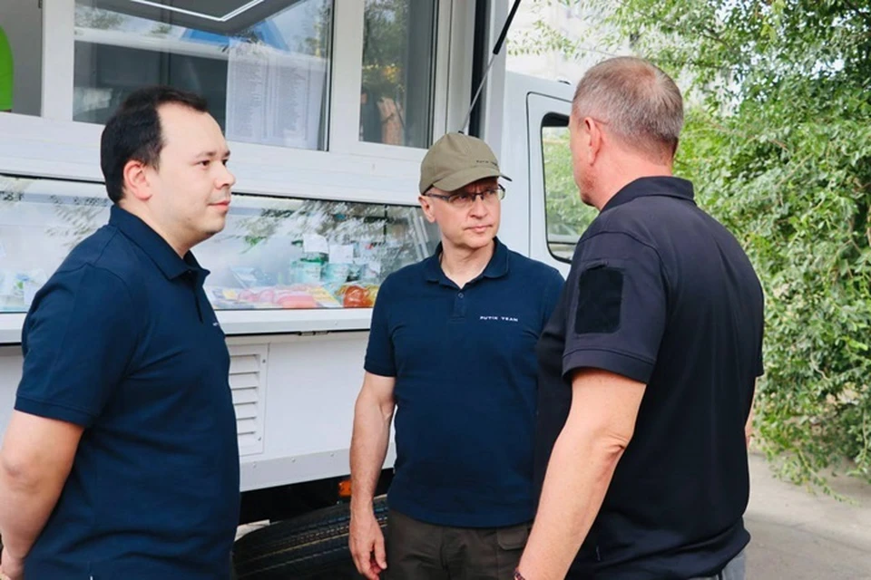 В Северодонецк автолавки выезжают два раза в неделю. Фото - телеграм-канал главы ЛНР Леонида Пасечника
