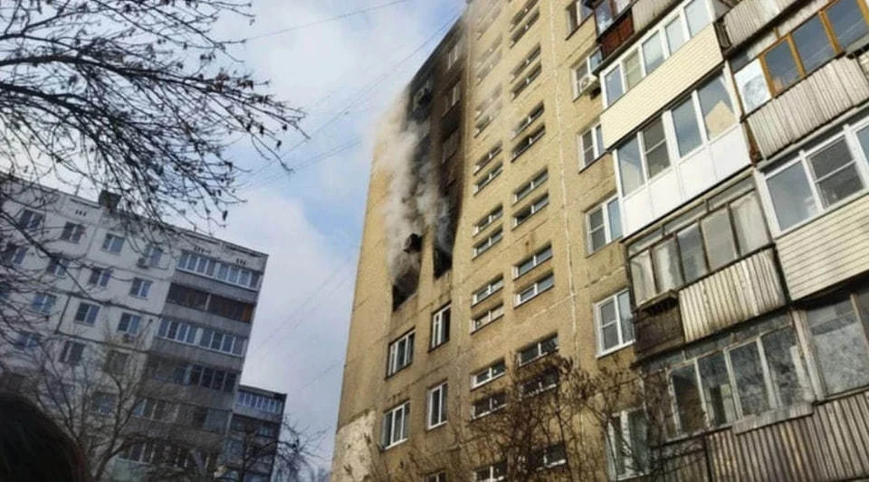 Причина взрыва на Фучика пока неизвестна. Фото: Дарья Вострышева.