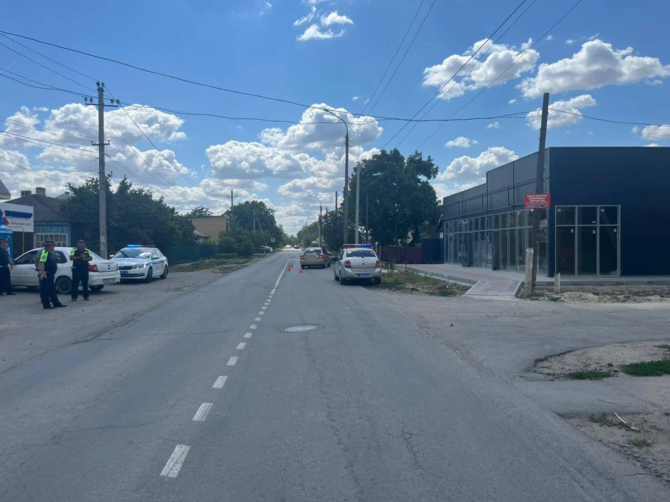 В Ростовской области юный велосипелист попал в аварию. Фото: УГИБДД по Ростовской области