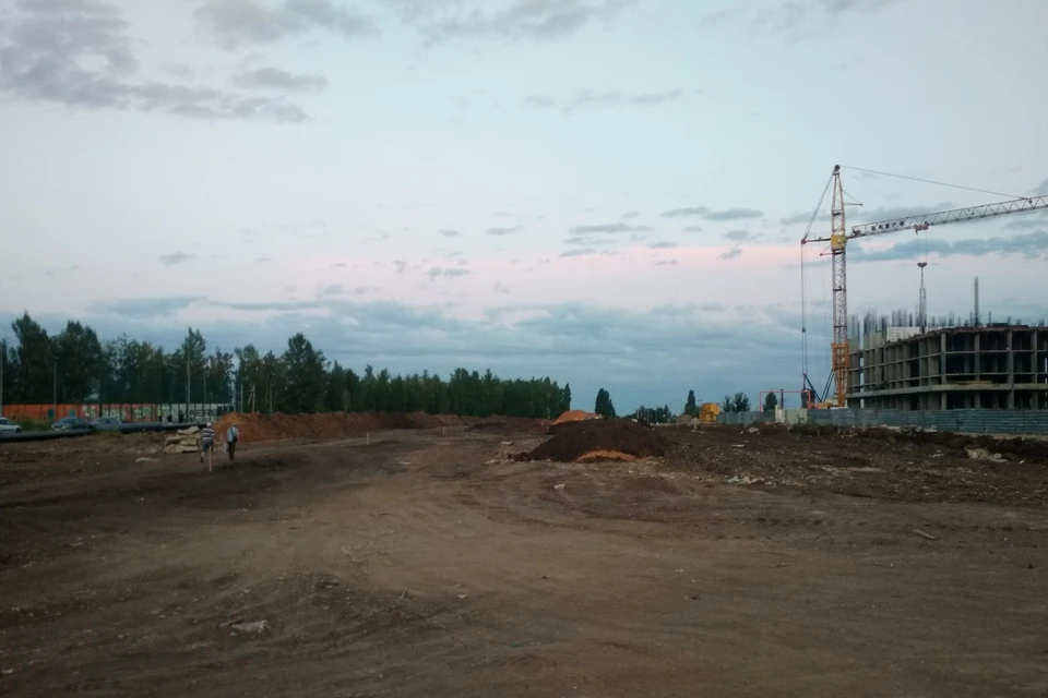 В Липецке начали строить четырехполосную дорогу у микрорайона «Победа»