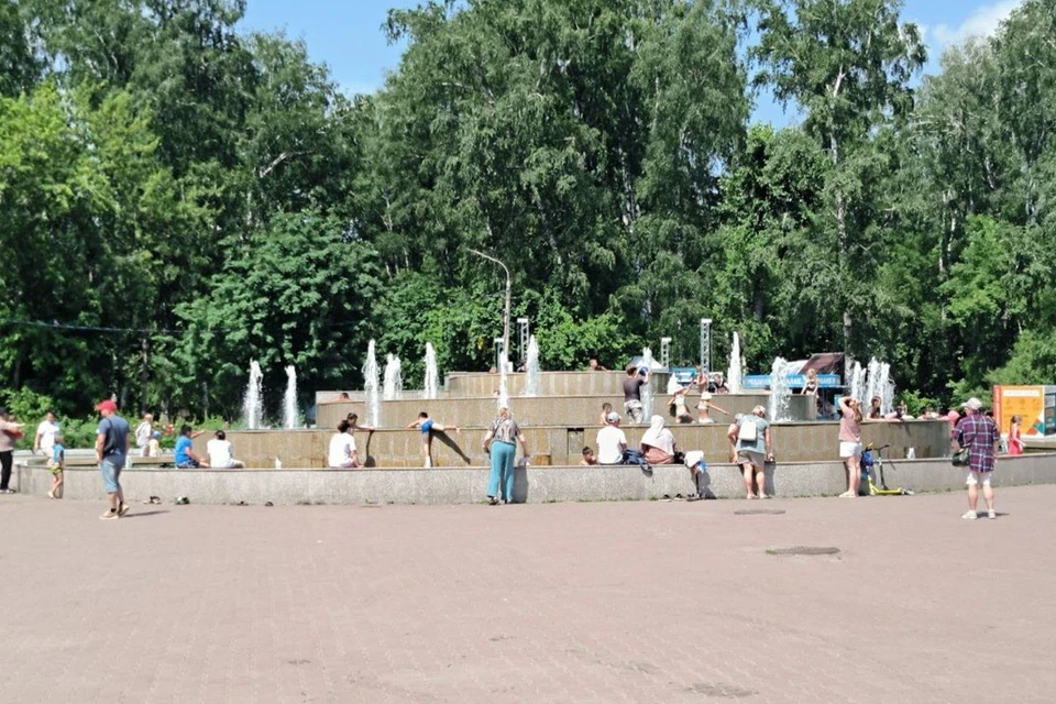 В Новосибирске на День ВДВ не будут отключать фонтаны.