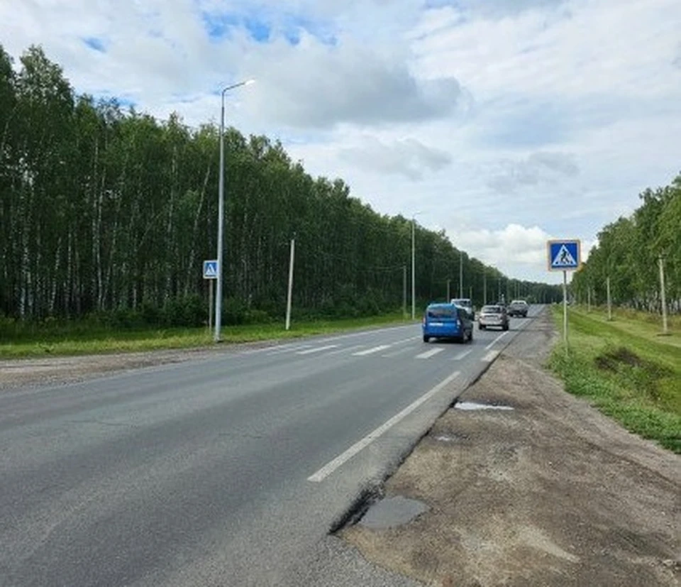 На Сельдинском шоссе заработало уличное освещение от «Городской усадьбы» до «Березовой рощи». Фото администрация Ульяновска