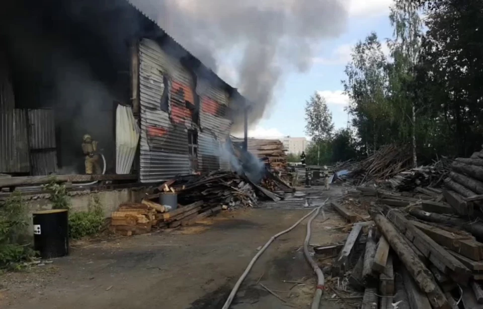 Фото: кадр видео пресс-службы ГУ МЧС по Кировской области