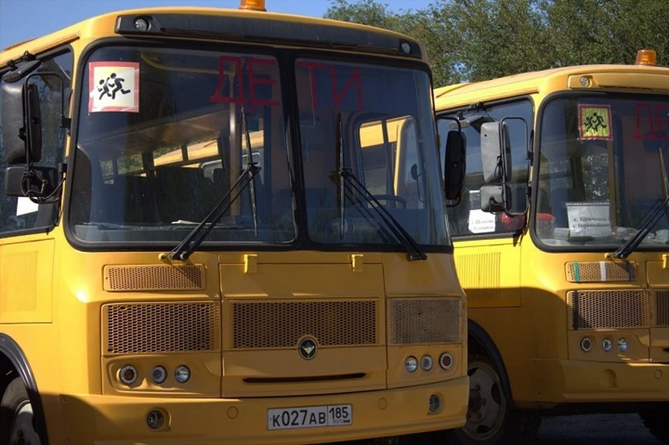 В Васильевке провели контрольную проверку технического состояния автобусов. ФОТО: администрация Васильевского МО