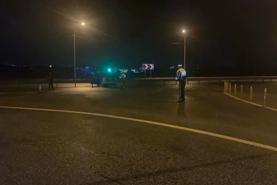 ДТП случилось ночью 7 сентября на 141 километре федеральной трассы. Фото: ГИБДД Свердловской области