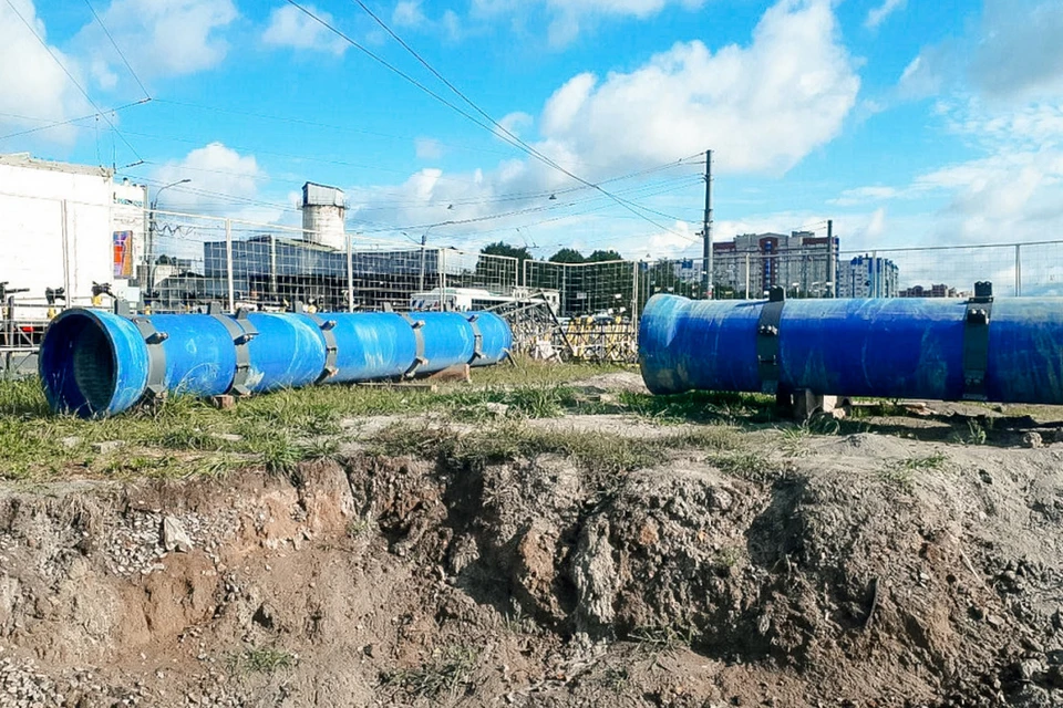 В Невском районе Петербурга завершена реконструкция водовода. Фото: gov.spb.ru