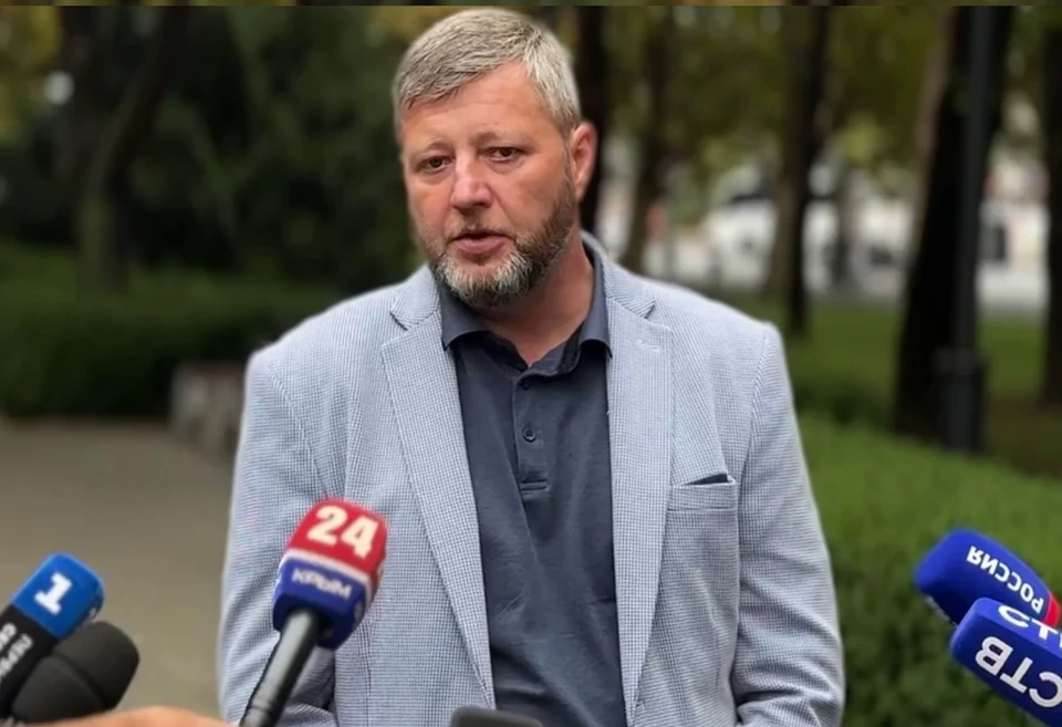 Исполняющий обязанности замгубернатора Севастополя Павел Иено. Фото: t.me/pavel_ieno