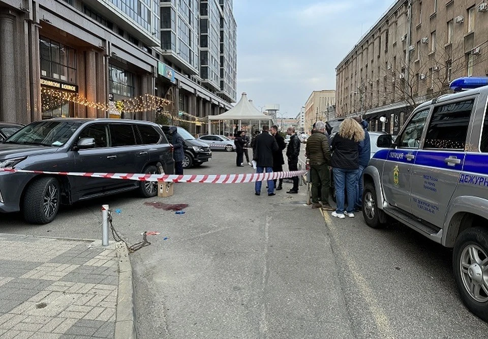 Убийство произошло в людном месте в центре города