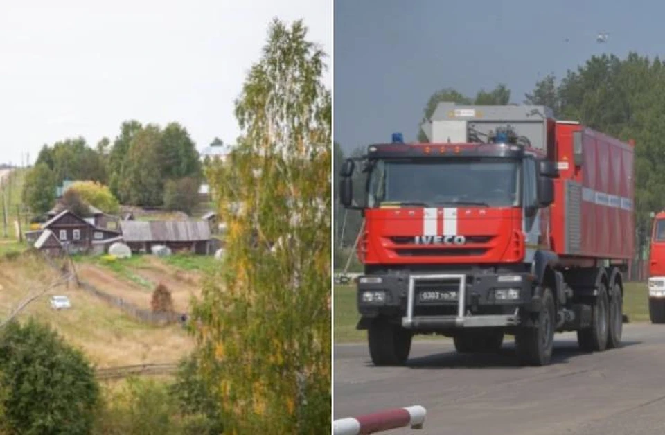 Пожарные продолжают спасать донские хутора от пожаров. Фото: Оберемченко Николай