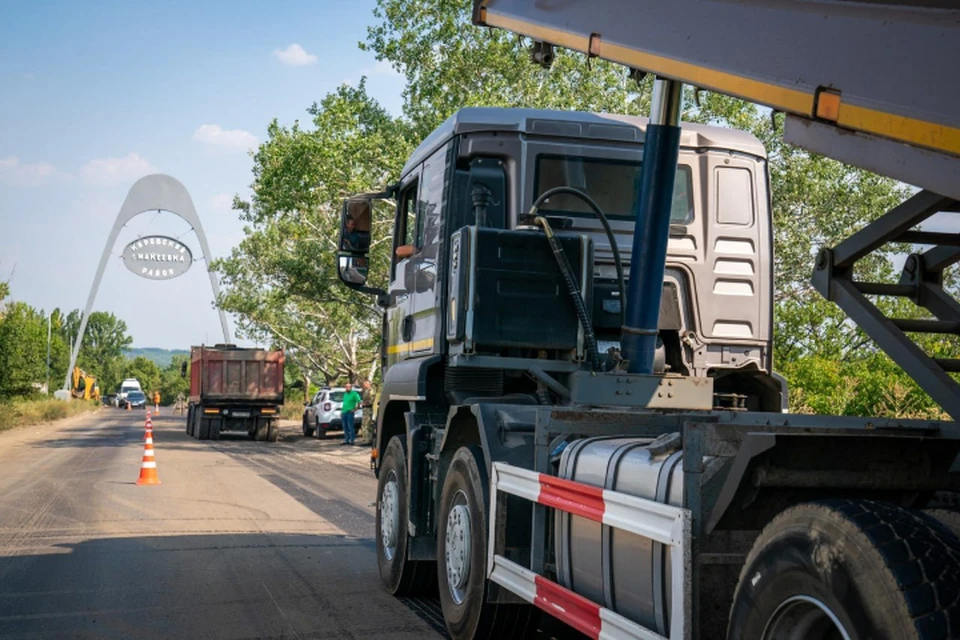 Дорогу Макеевка – Ясиноватая полностью благоустроят. Фото: Минтранс ДНР