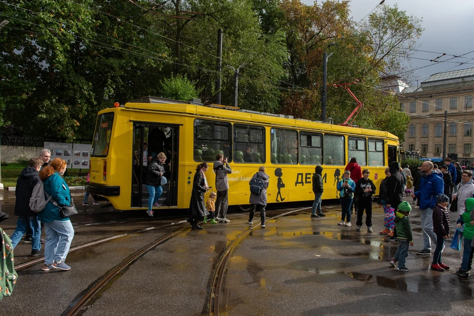 Петербургский трамвай отметил свой 117-й день рождения. Фото: СПб ГУП «Горэлектротранс».