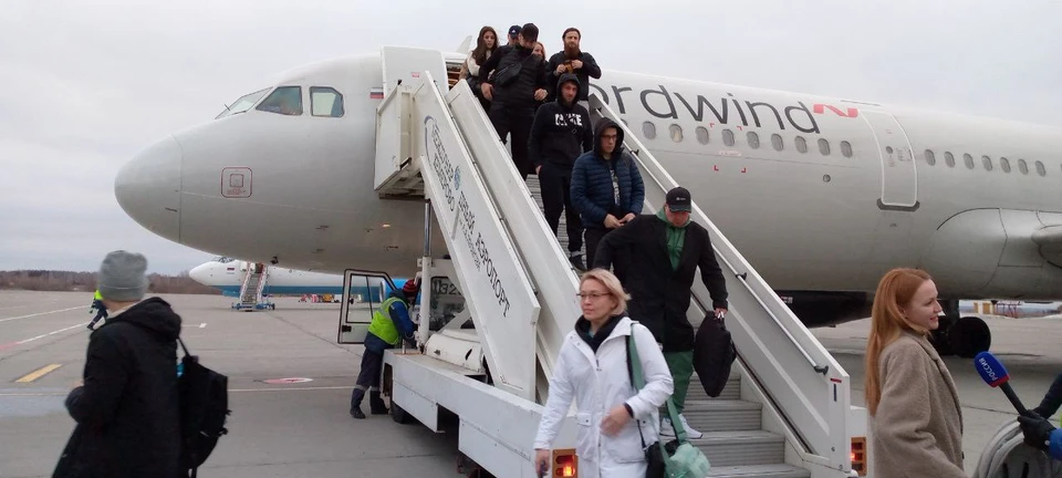 В аэропорту Новокузнецка выпрс пассажиропоток.