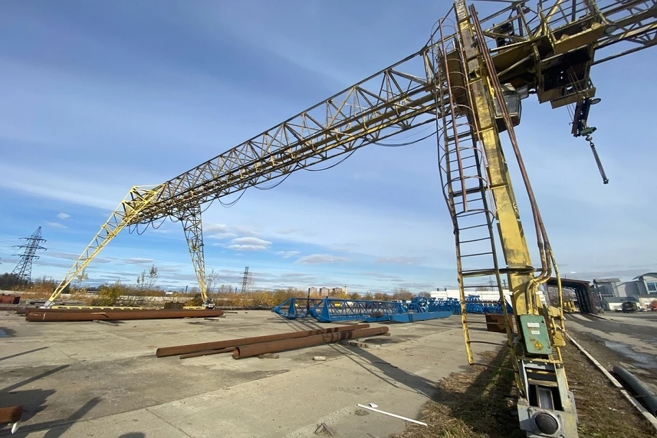 Работу опасных кранов приостановили на новосибирском заводе после несчастного случая. Фото: ГУ ФССП по Новосибирской области.