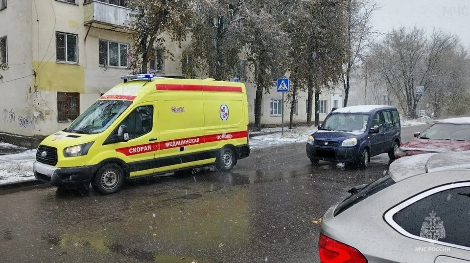 На месте происшествия.