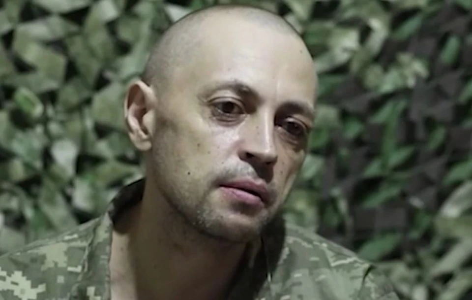 Военнопленный военнослужащий ВСУ Петр Дудяк.