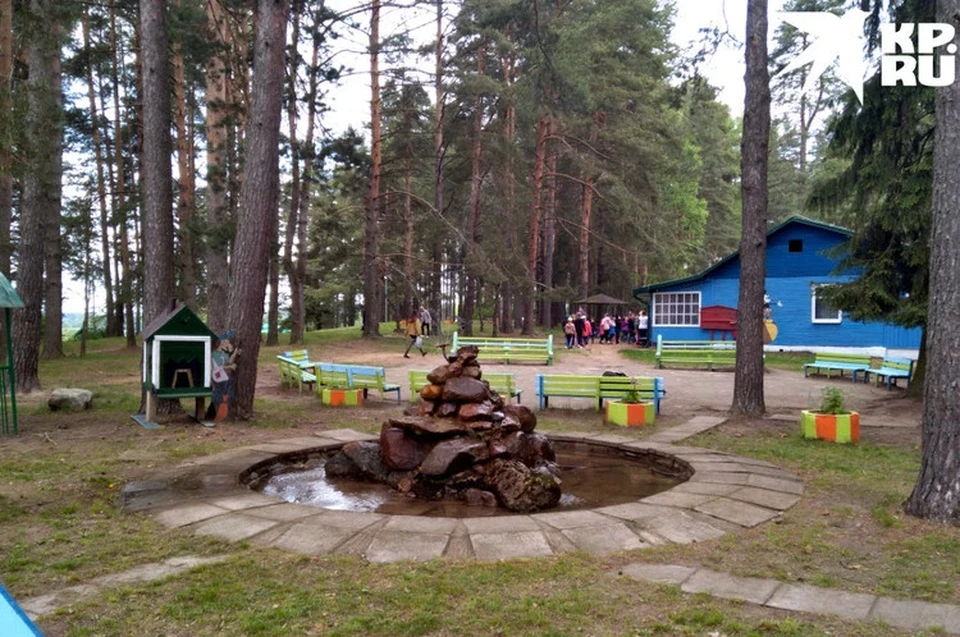 В лагере "Спутник" под Тверью.