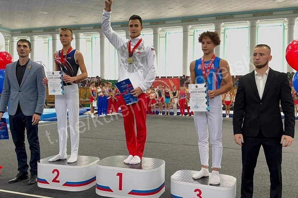 В Донецке прошел чемпионат и первенство по спортивной гимнастике. Фото: ТГ/Кулемзин