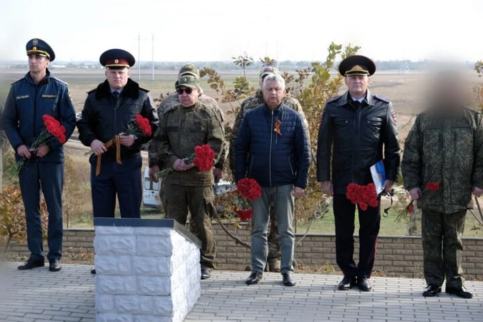 Под Мелитополем в Запорожской области прошло перезахоронение останков солдат времен Великой Отечественной войны. ФОТО: СУ СК по ЗО