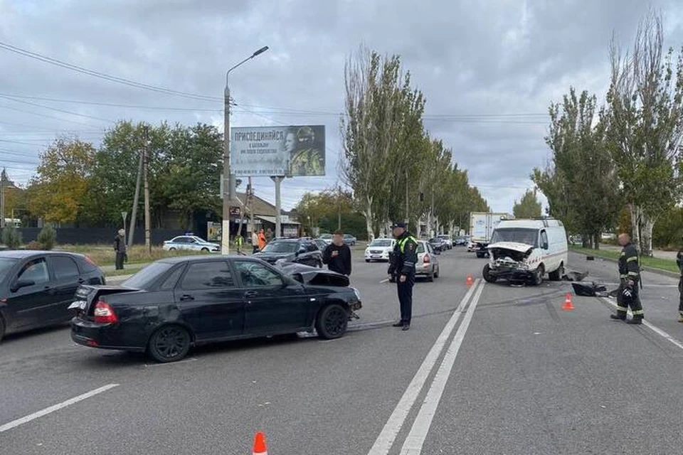 В Мелитополе в ДТП пострадали двое детей. ФОТО: Госавтоинспекция Запорожской области