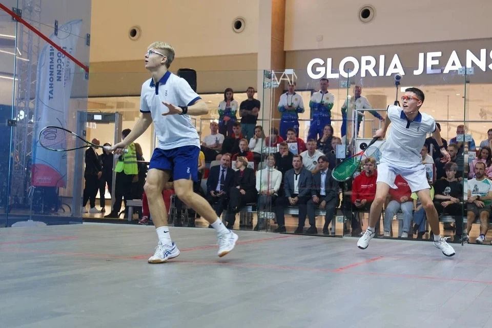 Чемпионат России по сквошу проходит с 8 по 10 ноября. Фото: telegram-канал Алексея Орлова.