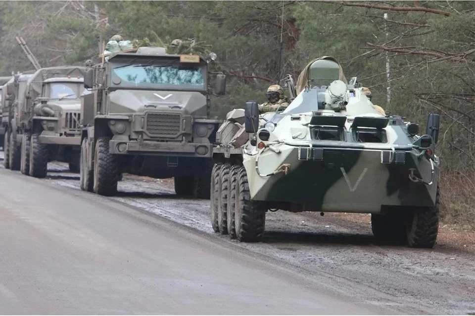 Российские военные наносят удары по ВСУ.