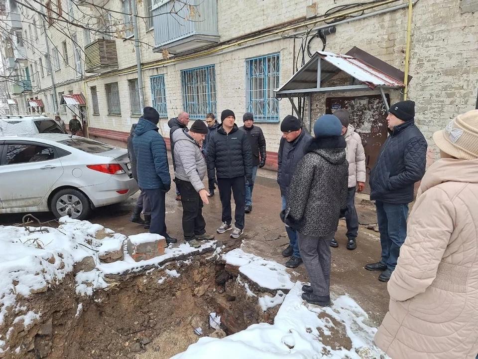 В Калуге ямы на Московской и Карла Либкнехта закопают к Новому году