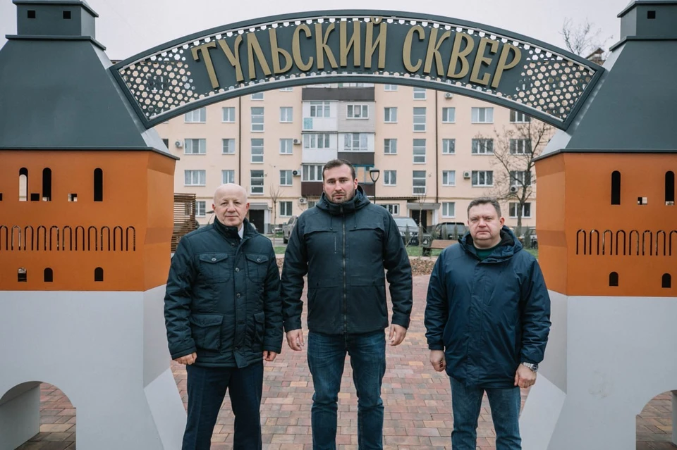 Тульская область восстановит школу и детский сад в Мариуполе в 2025 году. Фото: ТГ/Моргун