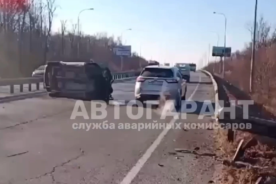 О пострадавших неизвестно. Фото: принтскрин видео Автогарант.