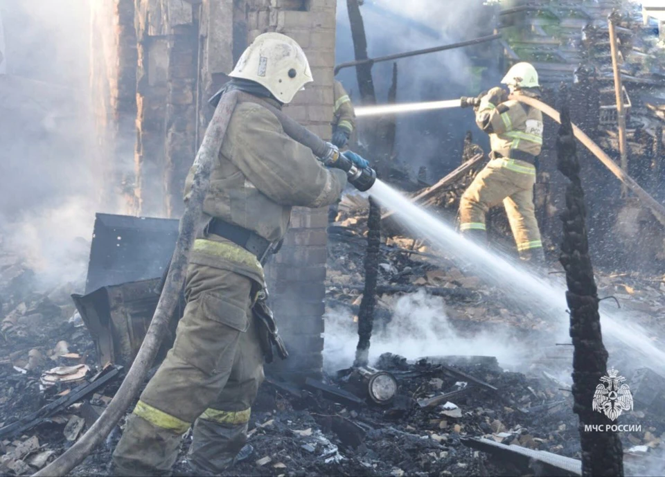 В Ростовской области пожарные ликвидировали 75 возгораний. Фото: ГУ МЧС по Ростовской области