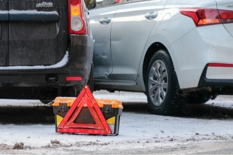 Движение затруднено на 3 км на внутренней стороне МКАД из-за ДТП