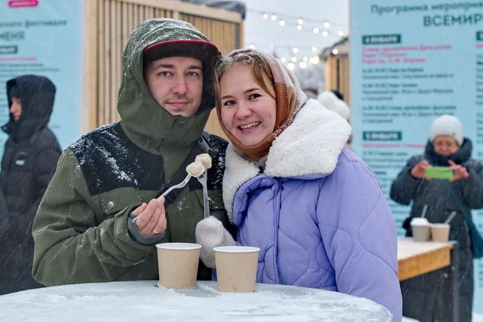 15 тысяч гостей в первый день пельменного фестиваля. Фото: пресс-служба Главы и Правительства УР