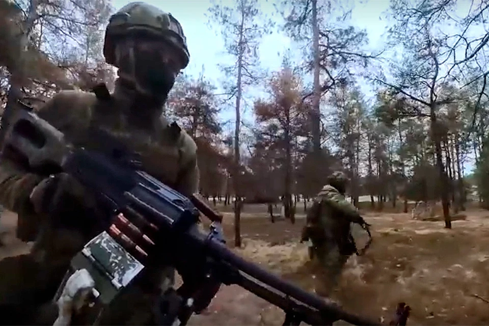 МО РФ показало боевую подготовку морпехов Северного флота группы «Днепр»