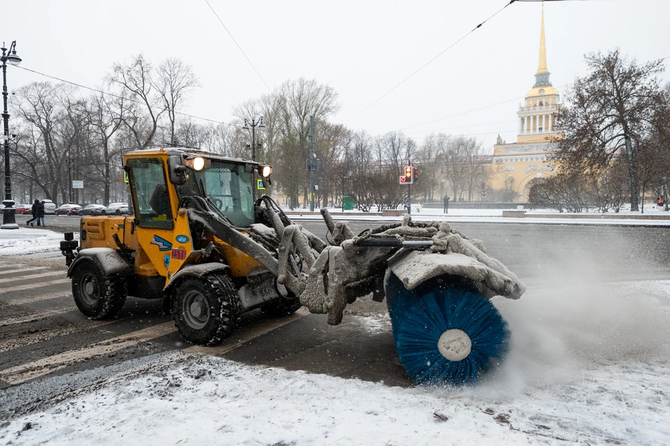 С начала зимы в городе насыпало 71 см снега.