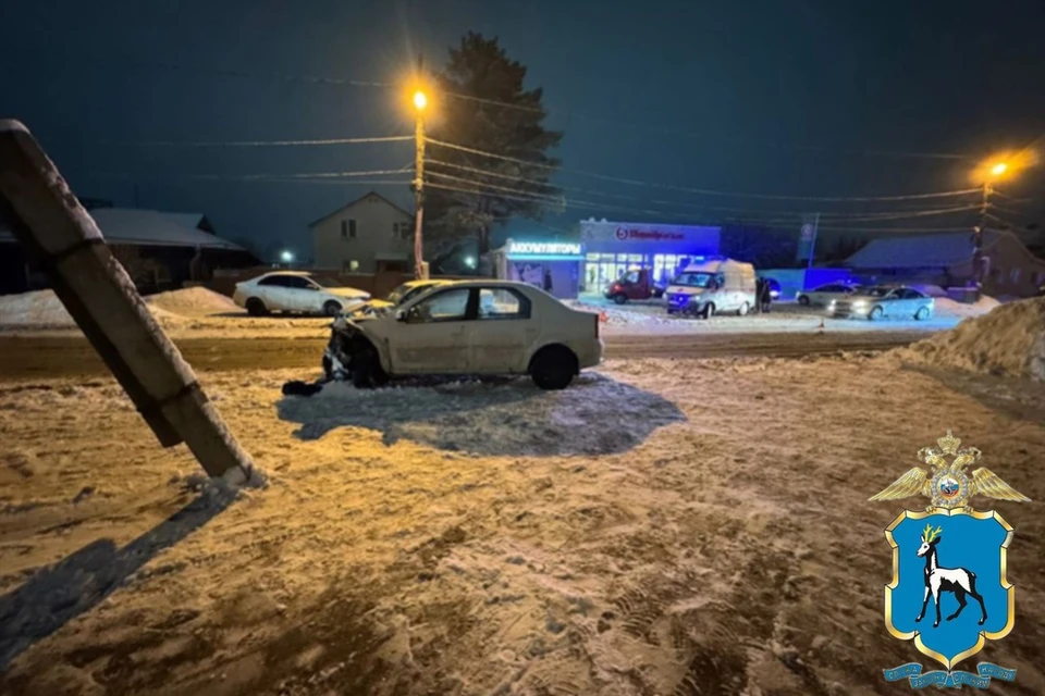 В результате аварии водителю Audi A4 назначили амбулаторное лечение