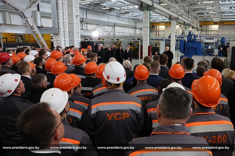 Лукашенко поднял тему трудовой миграции. Фото: president.gov.by.