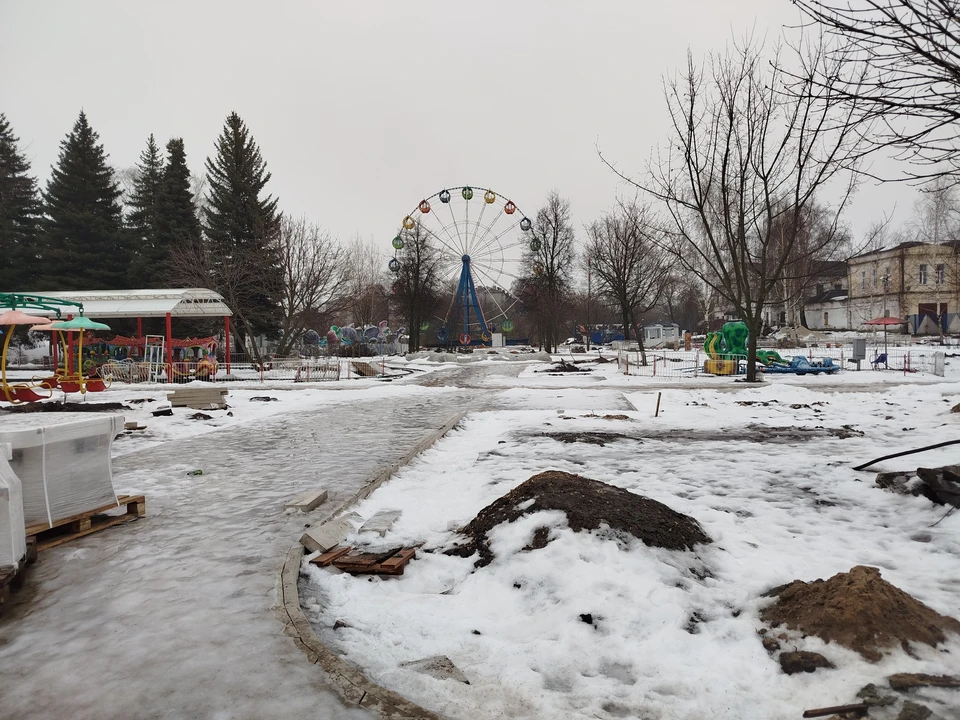 Общий вид парка сейчас.