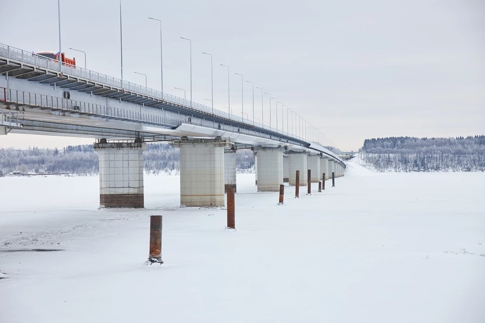 Работы на мосту возобновятся в начале дорожного сезона.