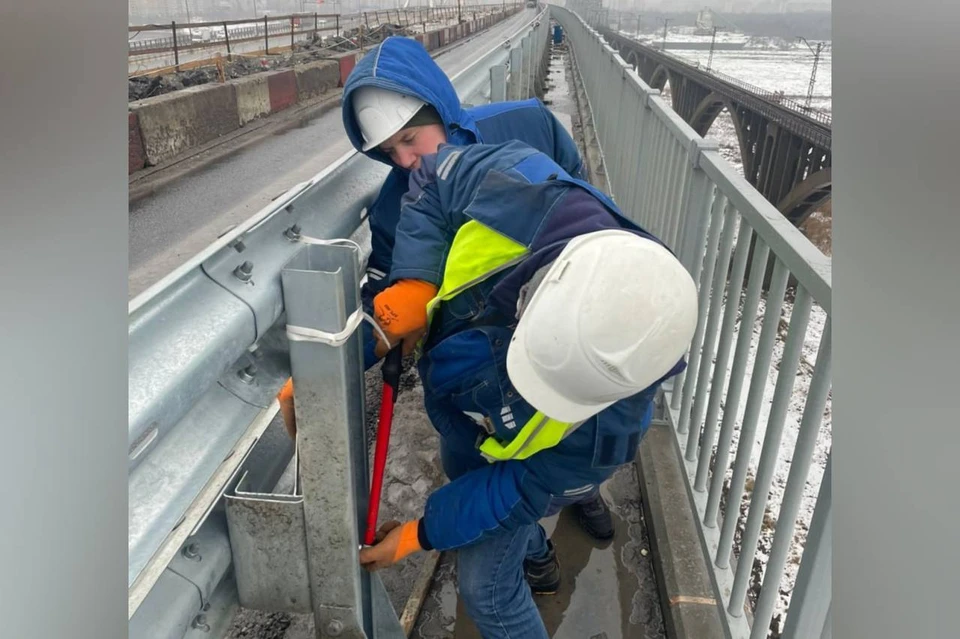 Ремонт Борского моста завершен на 50% в Нижегородской области. Фото: пресс-служба правительства Нижегородской области.