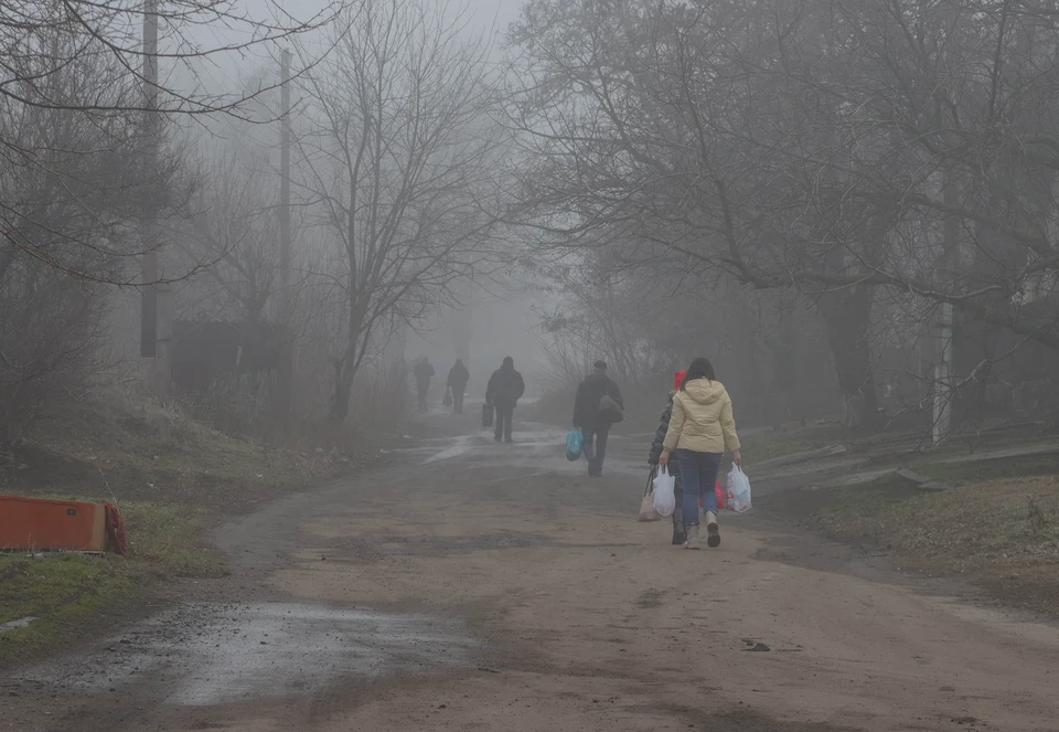 Поселок Ольгинка Волновахского района