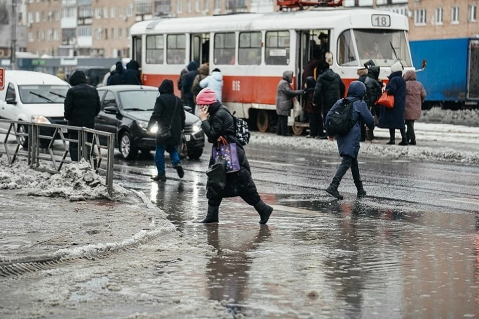 В первые дни февраля в Самаре ожидаются мокрый снег и дождь.