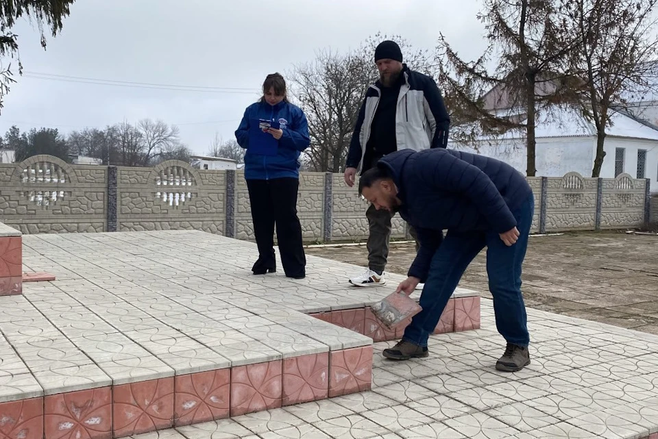 В Херсонской области идет масштабная инвентаризация воинских захоронений Фото: ЕР