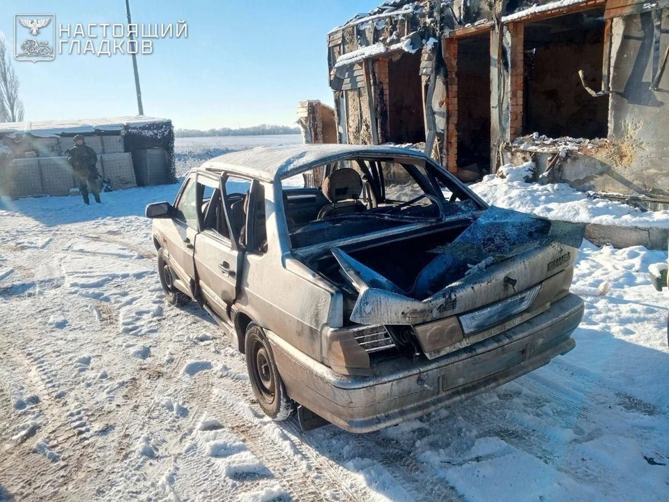 В селе Отрадное Белгородского района повреждена легковушка.