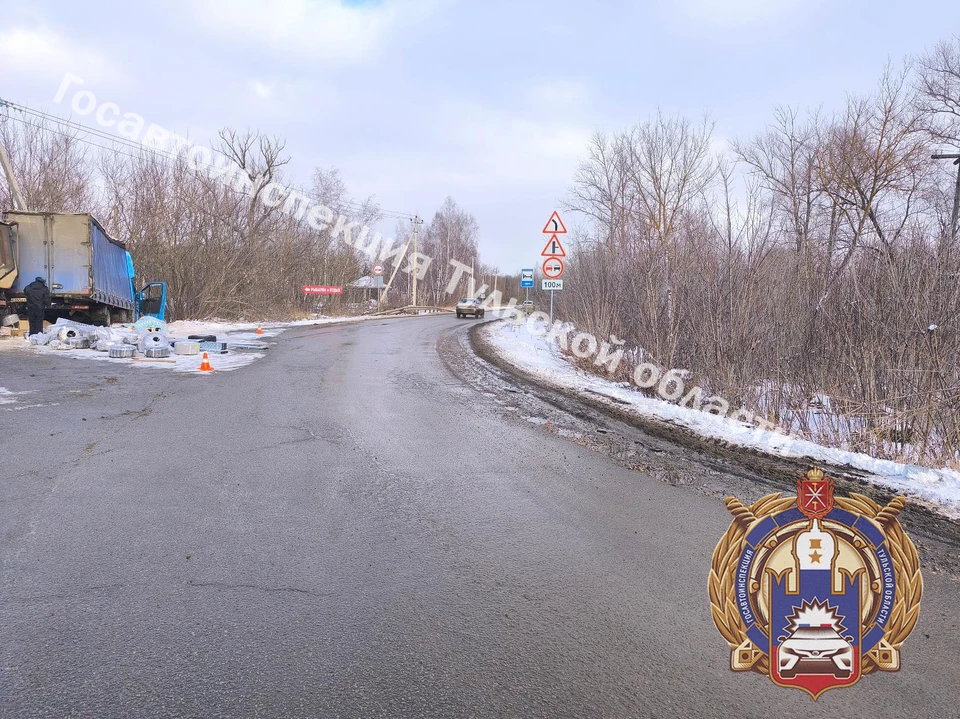 В ДТП на трассе в Кимовском районе погиб водитель фургона.