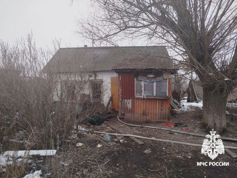 Два человека погибли а Пронске на пожаре из-за непотушенной сигареты. Фото: ГУ МЧС по Рязанской области