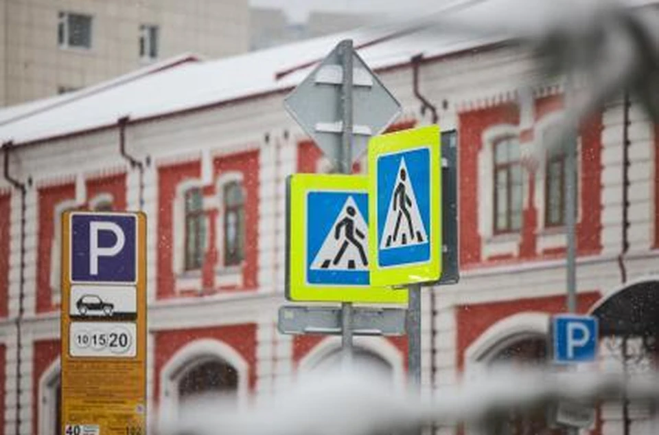 1 марта на улице Пушкарева сбили девушку-пешехода. Фото архив КП